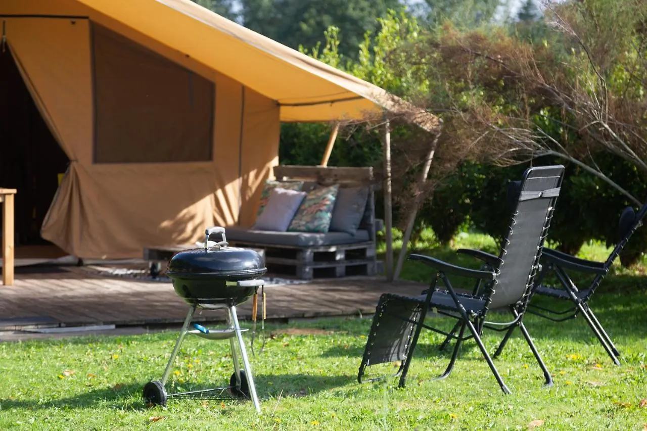 Tente Lodge Calme, Nature, Piscine Clohars-Fouesnant 0*,  Frankrike